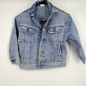 Lee Vintage 90's Denim Jacket White Label‎ Youth Size Small